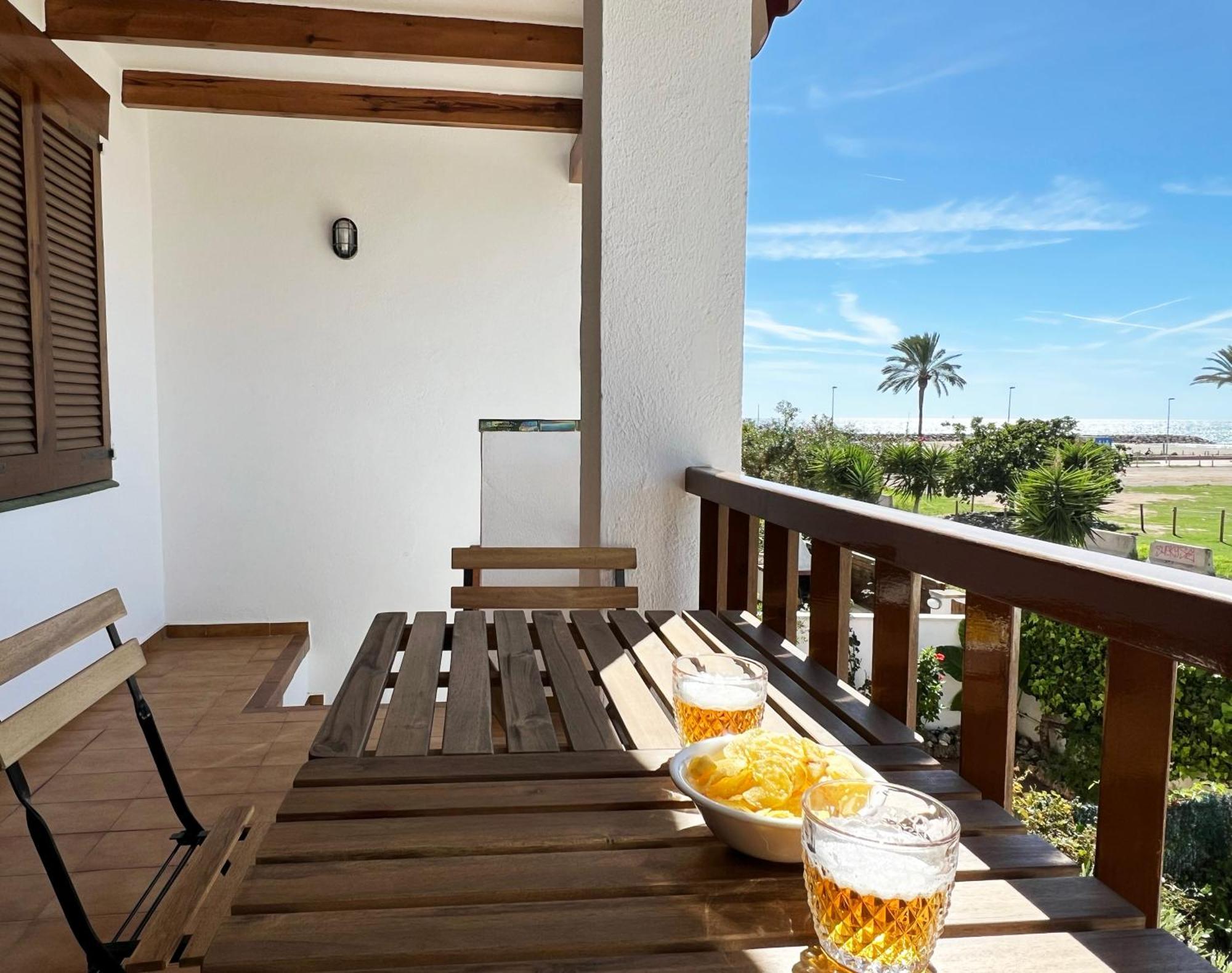 Espectacular Sunny House In The Beach Кунит Екстериор снимка